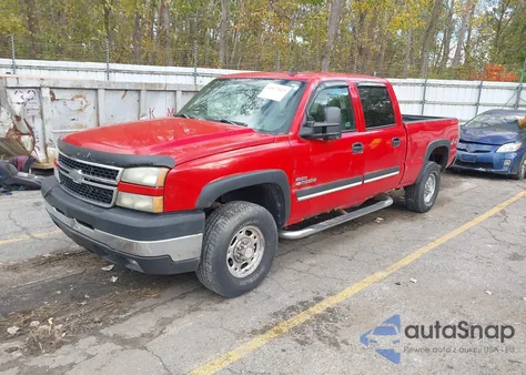 2006 Chevrolet Silverado 2500Hd Lt3 from USA, damaged, VIN 1GCHK23D26F168025